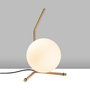 Opviq Luminar - 14166 Lámpara de sobremesa dorada